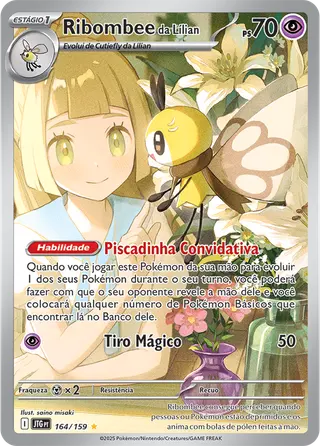 Carta Ribombee da Lílian