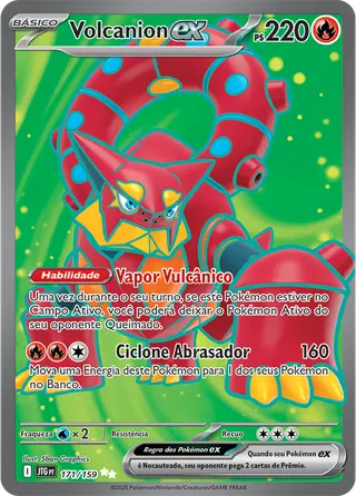 Carta Volcanion ex