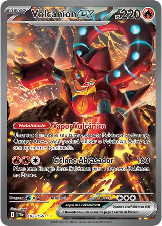 Carta Volcanion ex