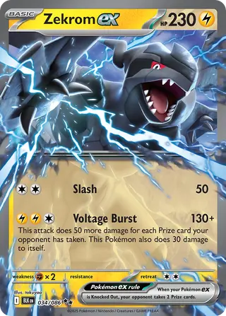 Carta Zekrom ex