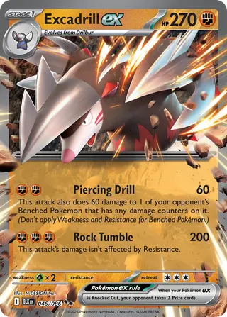 Carta Excadrill ex