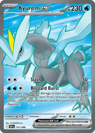 Carta Kyurem ex