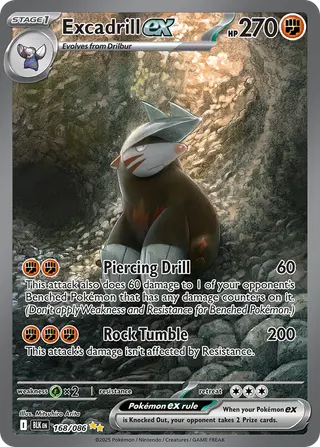 Carta Excadrill ex