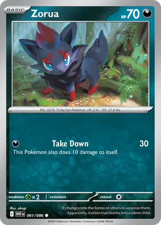 Carta Zorua