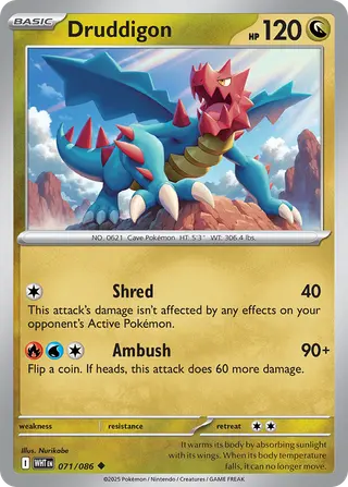Carta Druddigon