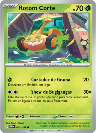 Carta Rotom Corte