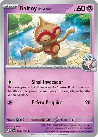 Carta Baltoy do Steven