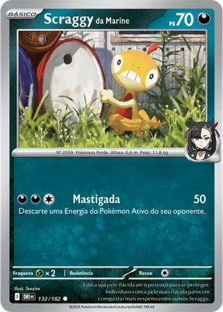 Carta Scraggy da Marine