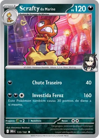 Carta Scrafty da Marine