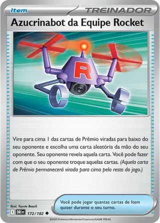 Carta Azucrinabot da Equipe Rocket