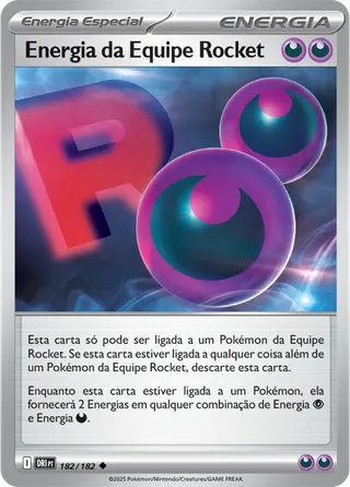 Carta Energia da Equipe Rocket