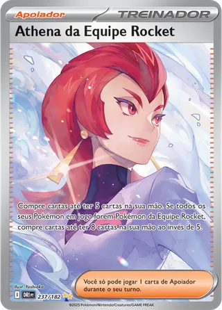 Carta Athena da Equipe Rocket