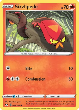 Carta Sizzlipede
