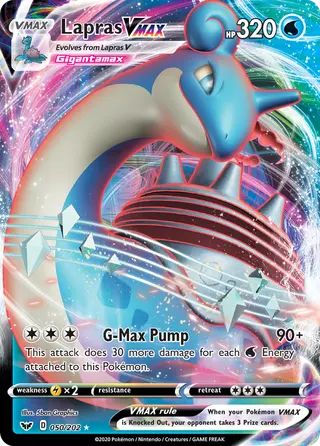 Carta Lapras VMAX