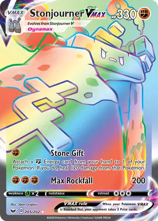 Carta Stonjourner VMAX