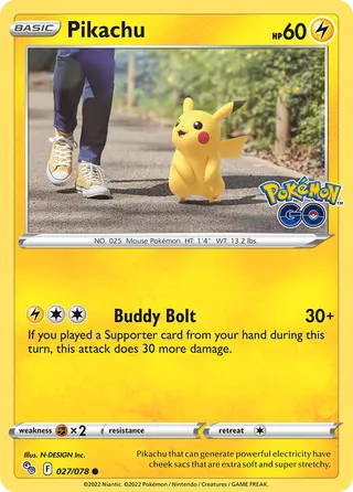 Carta Pikachu