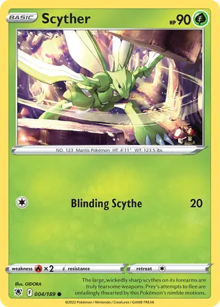 Carta Scyther