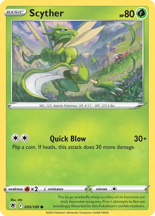 Carta Scyther