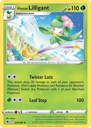 Carta Lilligant de Hisui