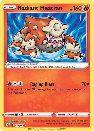 Carta Heatran Radiante