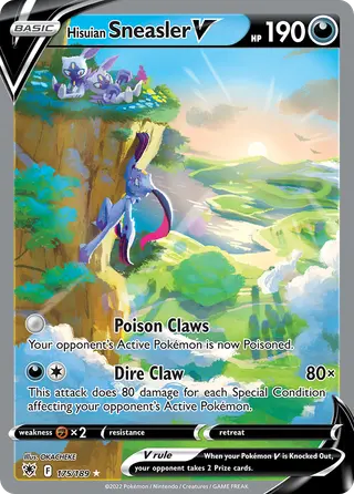Carta Sneasler de Hisui V