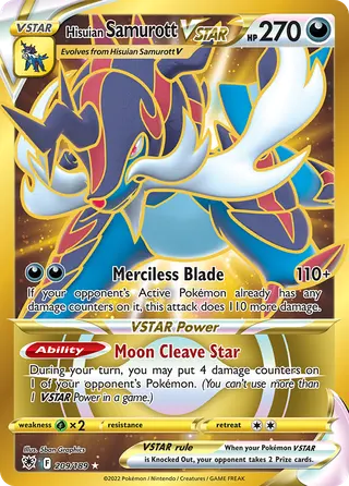 Carta Samurott de Hisui V-ASTRO
