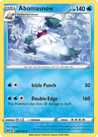 Carta Abomasnow