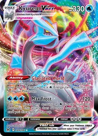 Carta Kyurem VMAX