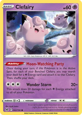 Carta Clefairy