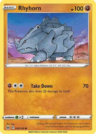 Carta Rhyhorn