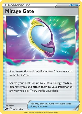 Carta Portão da Miragem