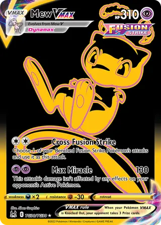 Carta Mew VMAX