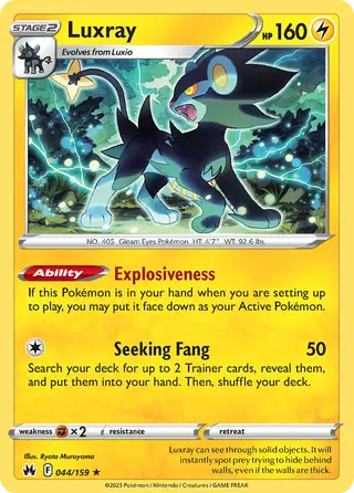 Carta Luxray