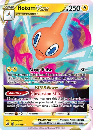 Carta Rotom V-ASTRO