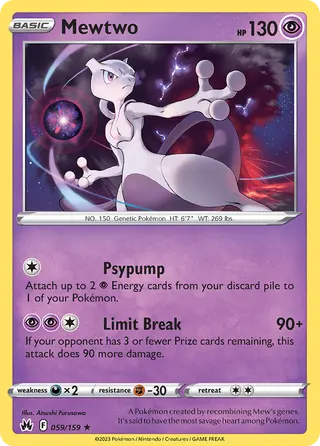 Carta Mewtwo