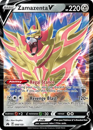 Carta Zamazenta V