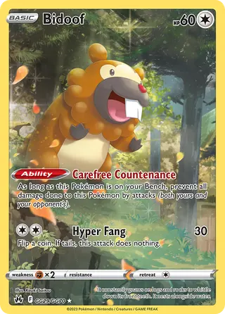 Carta Bidoof