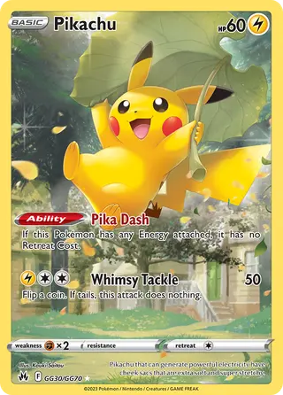 Carta Pikachu