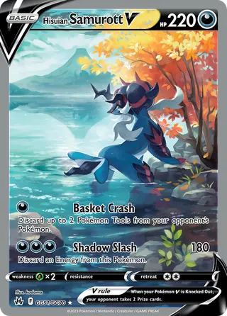 Carta Samurott de Hisui V