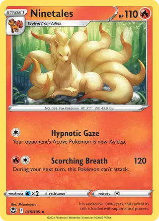 Carta Ninetales