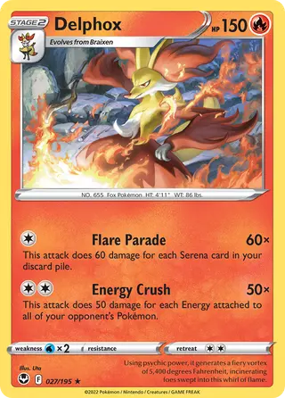Carta Delphox