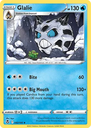 Carta Glalie