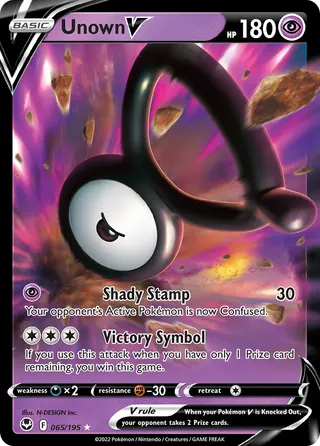 Carta Unown V