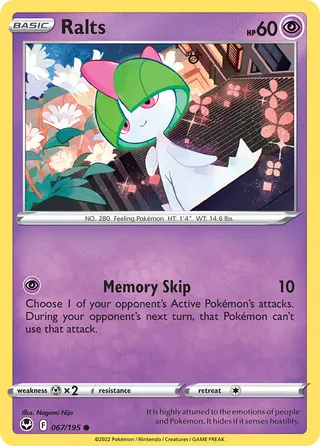 Carta Ralts