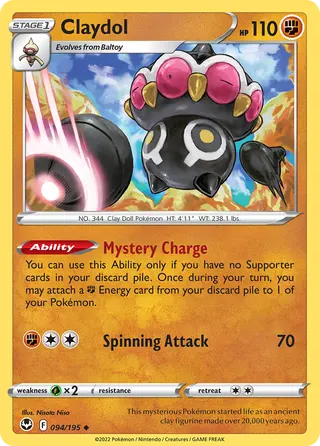 Carta Claydol