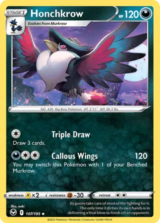 Carta Honchkrow