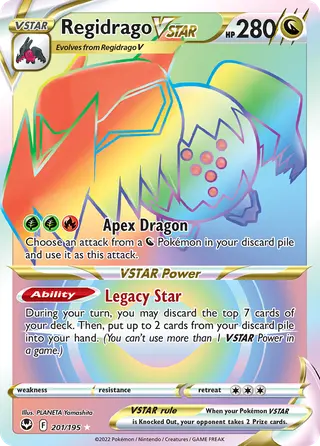 Carta Regidrago V-ASTRO