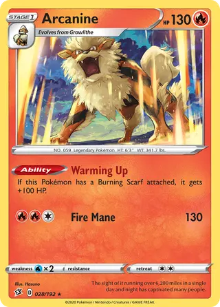 Carta Arcanine