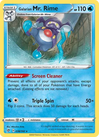 Carta Mr. Rime de Galar