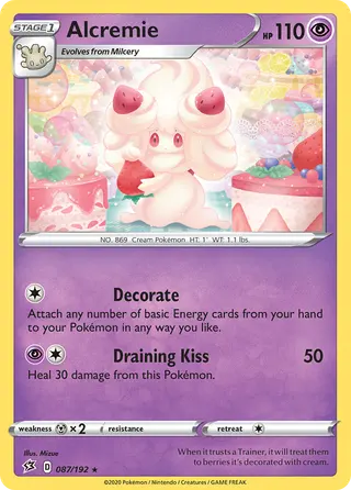Carta Alcremie